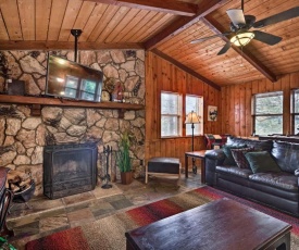 Rustic Strawberry Cabin with Grill and Mountain Views!