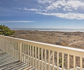 Sunset Beach Home with Deck and Views - Steps to Beach!