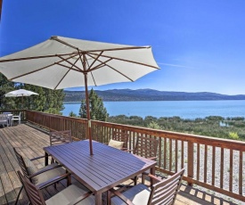 Scenic Susanville Cabin with Deck on Eagle Lake