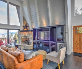 Tahoe City House Modern A-Frame with Large Deck!