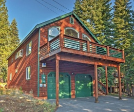 Cabin with Forest Views and Central Donner Location!