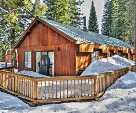 Rustic Truckee Cabin in Tahoe Donner, 7 Mi to Lake