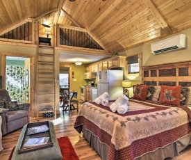 Cozy Asheville-Area Escape with Fireplace and Hot Tub!