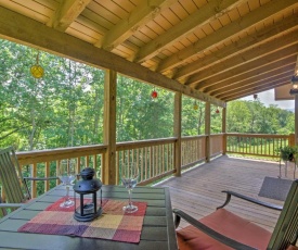 Scenic Fox Ridge Cabin on 4 Acres with Hot Tub!