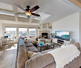 New Listing! Stunning Beach Getaway With Ocean Views Home