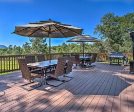 Mudge Ranch Retreat near Bass Lake with EV Charger