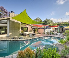 Luxury El Cajon Oasis with Pool, Fire Pit and Pavilion