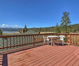 Cabin with Deck and Views Steps from Big Bear Lake