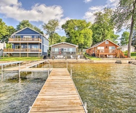 Lake George Cottage on the Lane with Dock and Kayaks!