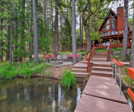 Lake House with Pvt Dock, 30 Mins to Yosemite!