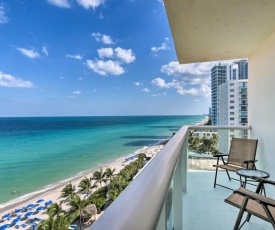 Hollywood Beachfront Condo with Resort Amenities!