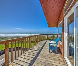 Oceanfront Clam Beach House with Private Hot Tub!