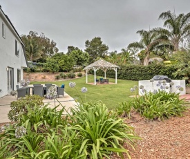 Immaculate Oceanside House with Gazebo - Near Beach!