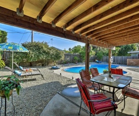 Updated Sacramento Home with Grill, Patio, and Pool!