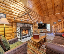 Big Bear Cabin with Fireplace - Walk to Ski Resort!